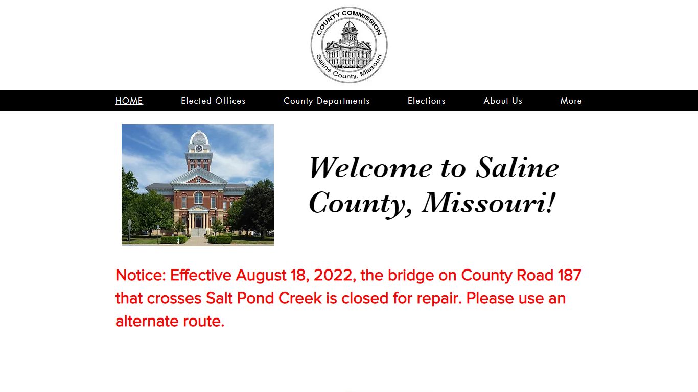 Government | Saline County | Missouri